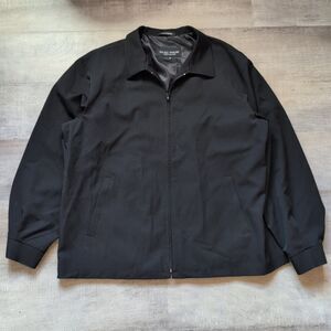 Mac Mor Mens Black Full Zip Jacket Long Sleeve Size XXL